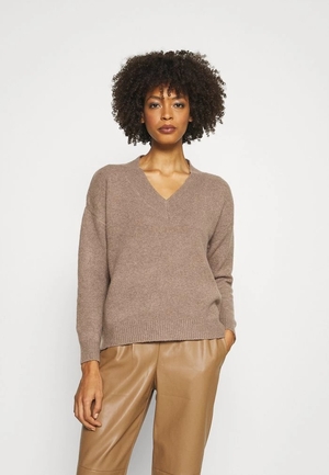 Pulls De Golf ANNA FIELD Anna Field Jumper Grise Marron Femme | GSL-4001065